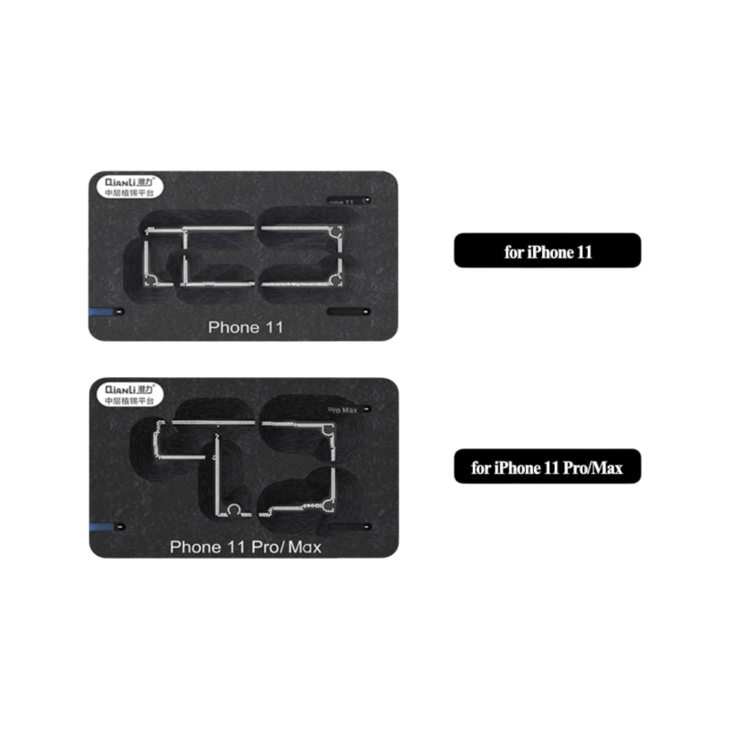 شبلنة QIANLI Reballing platform 4IN1 (11/11PRO/11 PRO MAX)