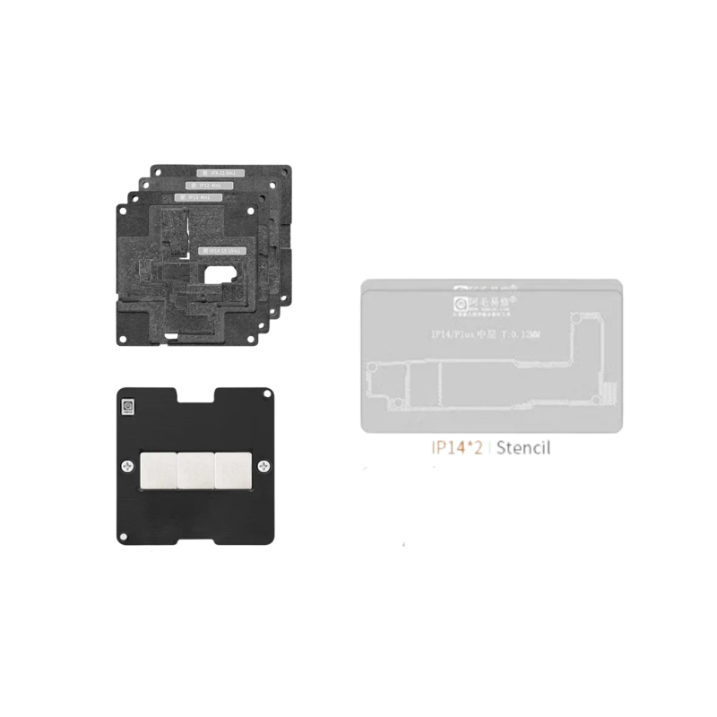 شبلنة طبقتين AMAOE IPHONE (14-14 PRO MAX) 4IN1