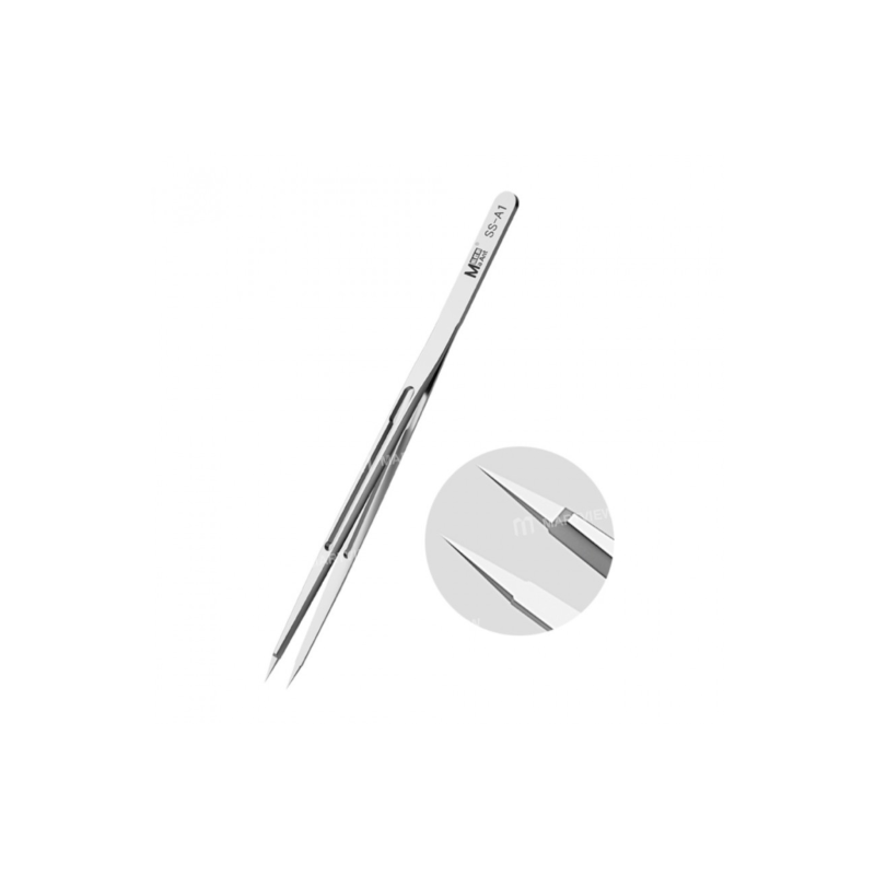 TWEEZER STRAIGHT MA ANT SS-A  (ملقط عدل)