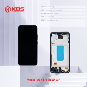 LCD KBS SAM A34-A346 BIG (W/F) (OLED)