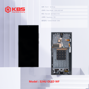 LCD KBS SAM S24 ULTRA - S928 (W/F) BIG (OLED)