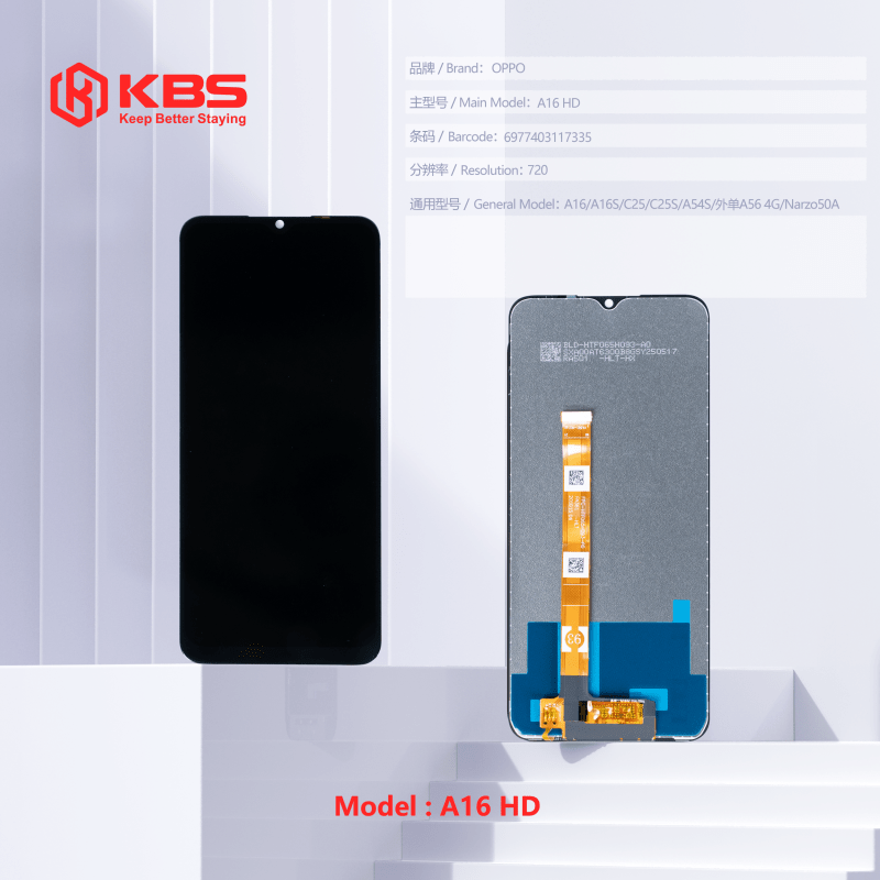 LCD KBS REALME C25/C25S/OPPO A16/NARZO 50A (HD)