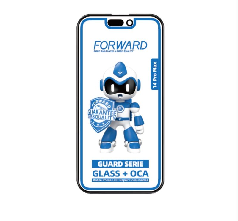 GLASS+OCA FORWARD IPHONE 14 PRO MAX(GUARD)