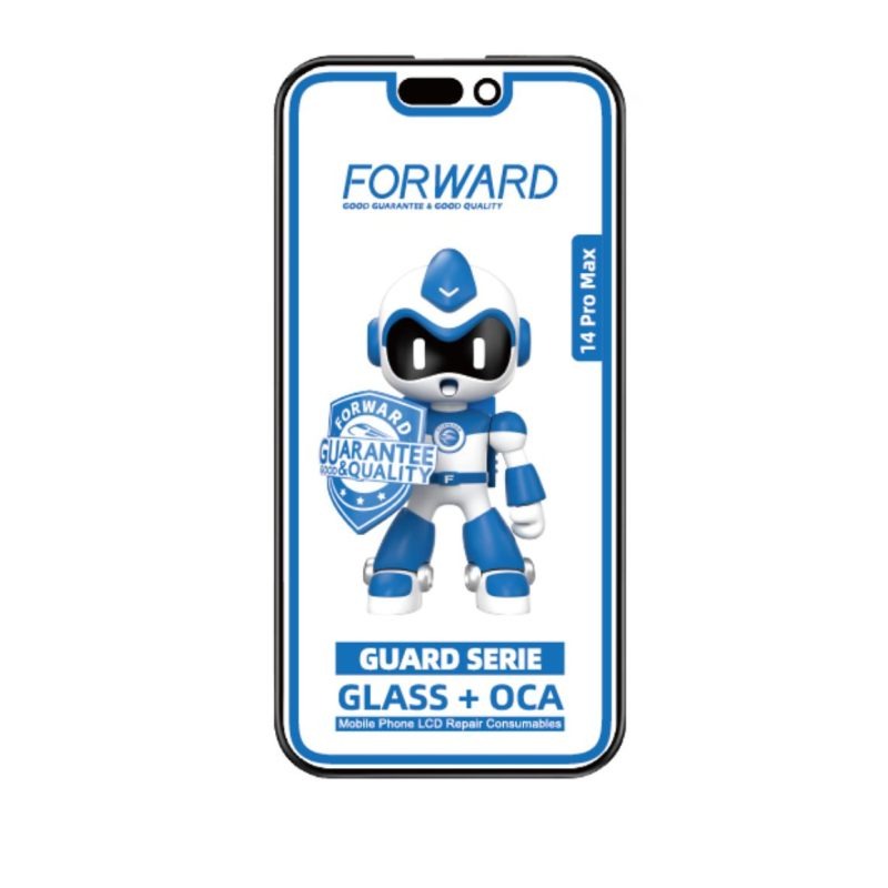 GLASS+OCA FORWARD IPHONE 14 PRO MAX(GUARD)