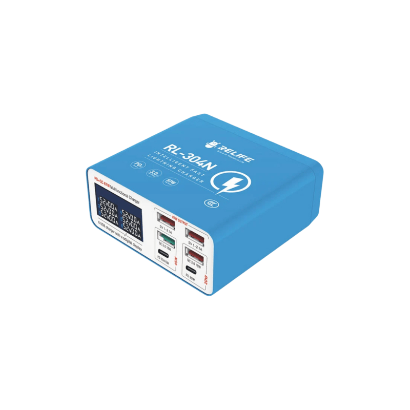 تيستر شاحن RL-304N (6 PORT)